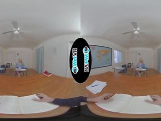 Wetvr ボインの 学生 ファック 間に detention で vr