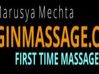 Oskuld tonårs baben marusya mechta massaged av elit baben