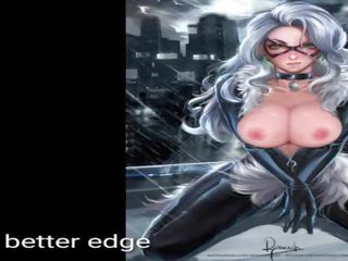 Black Cat Femdom Hentai JOI