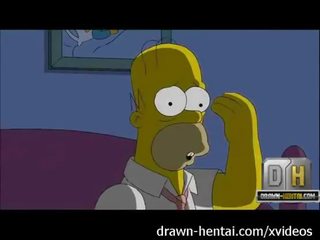 Simpsons sex video - dospelé film noc