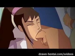 Avatar hentai - seksi video- legend of korra